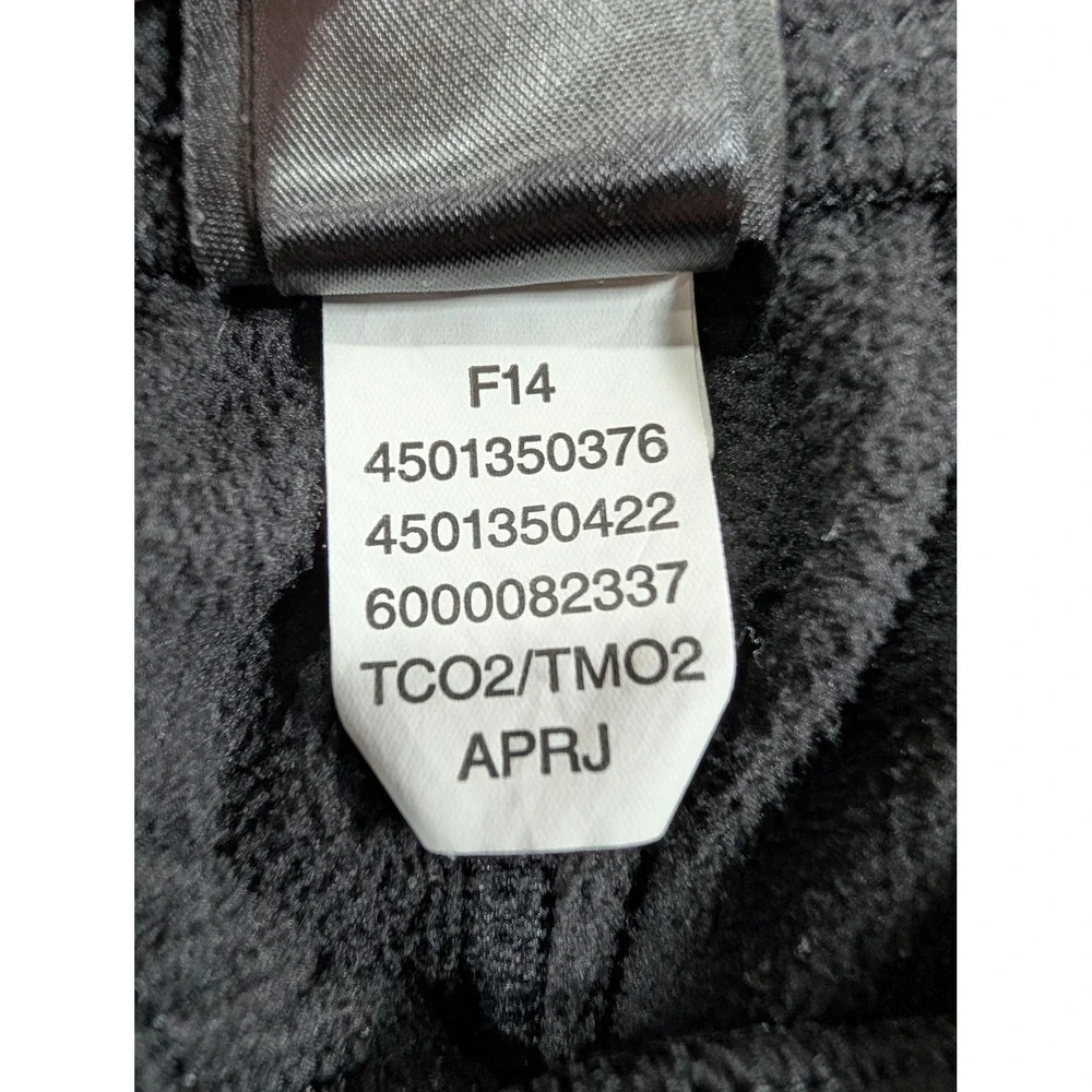 The North Face Mens TKA 100 Fleece Pants Gray Elastic Waist Large TCO2/TMO2